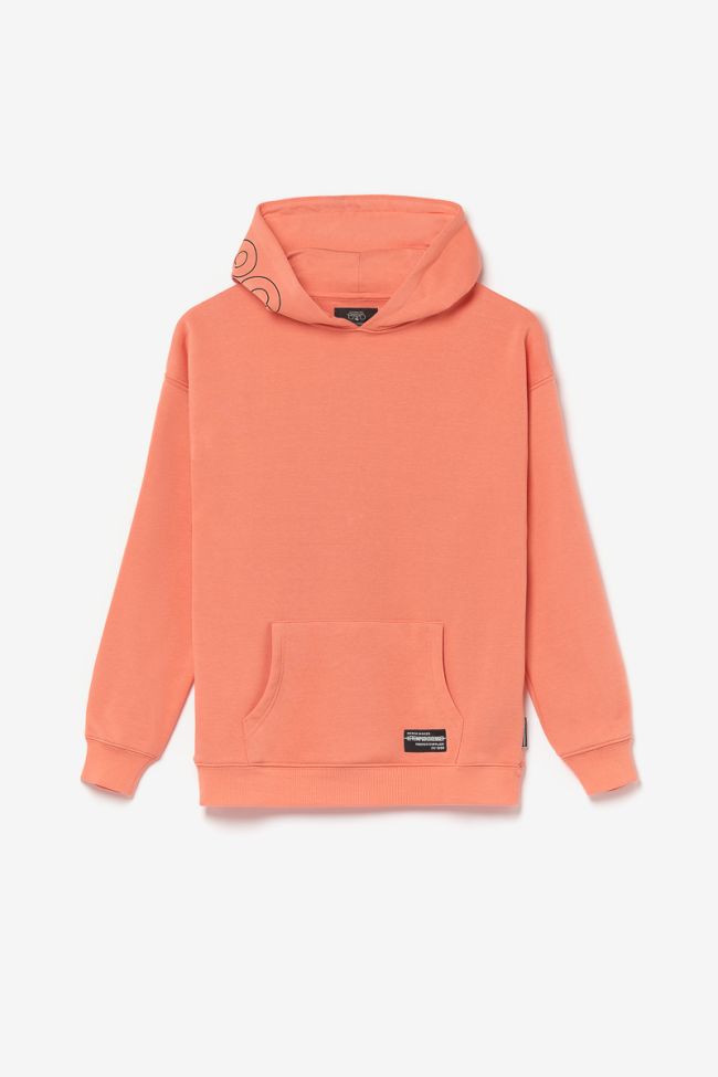 Kapuzenpullover Hisabo in Koralle