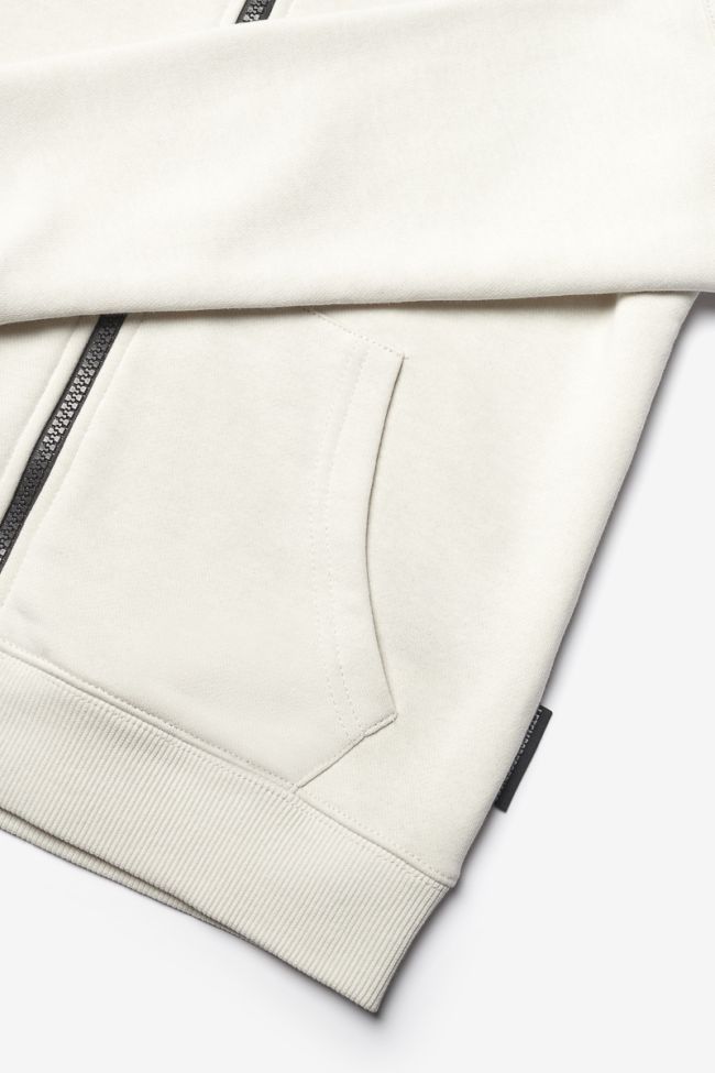 Jacke Hodaibo mit Reißverschluss ecru