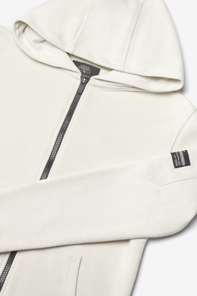 Jacke Hodaibo mit Reißverschluss ecru