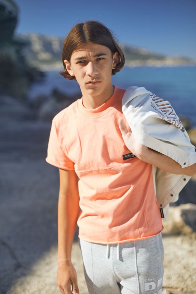 T-Shirt Ikkobo in Koralle