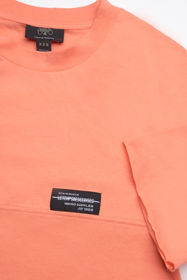 T-Shirt Ikkobo in Koralle