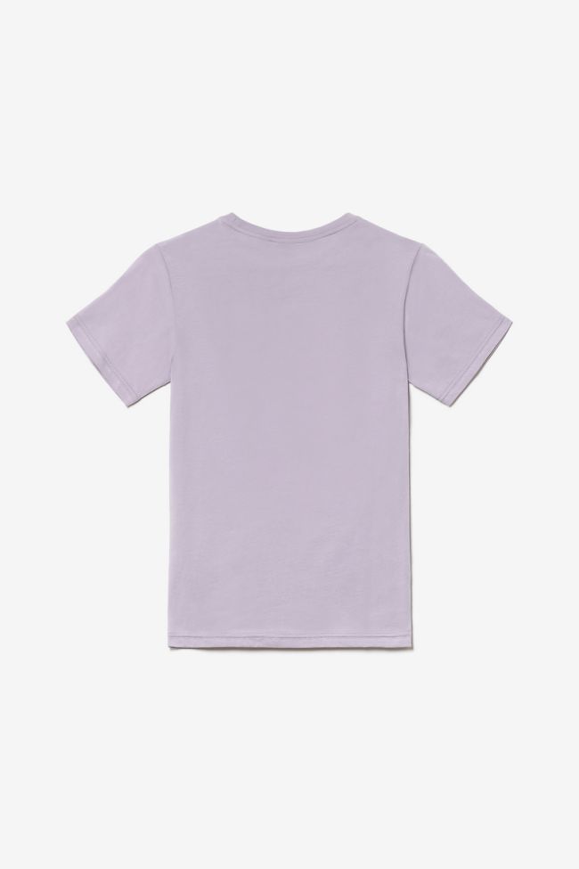 T-Shirt Islabo violett pastellfarben bedruckt