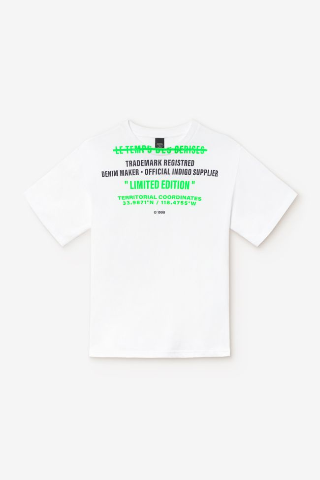 T-Shirt Mochibo weiß bedruckt