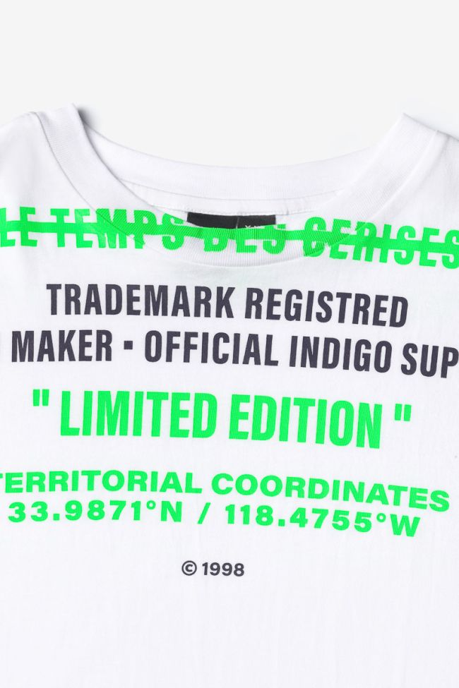 T-Shirt Mochibo weiß bedruckt