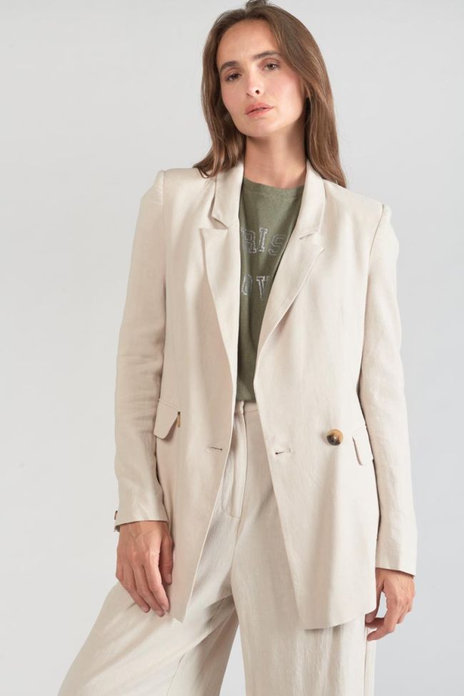 Blazerjacke Bek in sandfarben