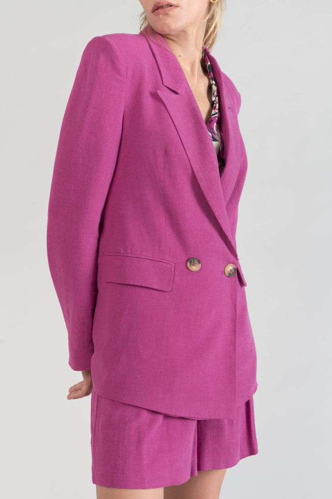 Blazerjacke Bek in violine