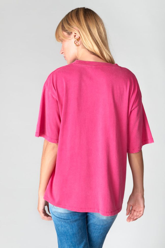 T-shirt Cassio in rosa