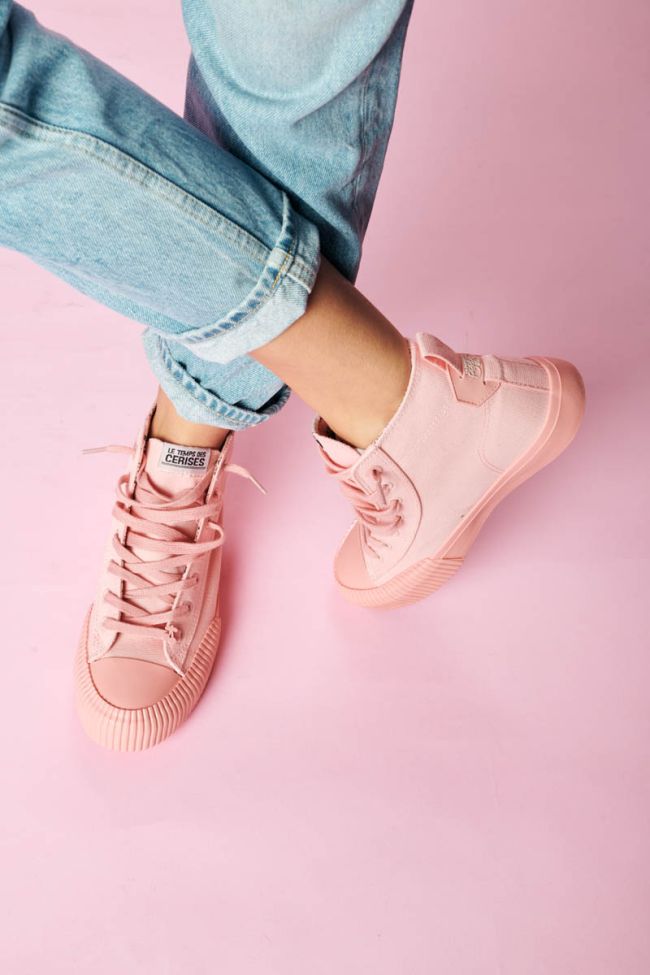Hohe Sneakers Harlo in Rosa