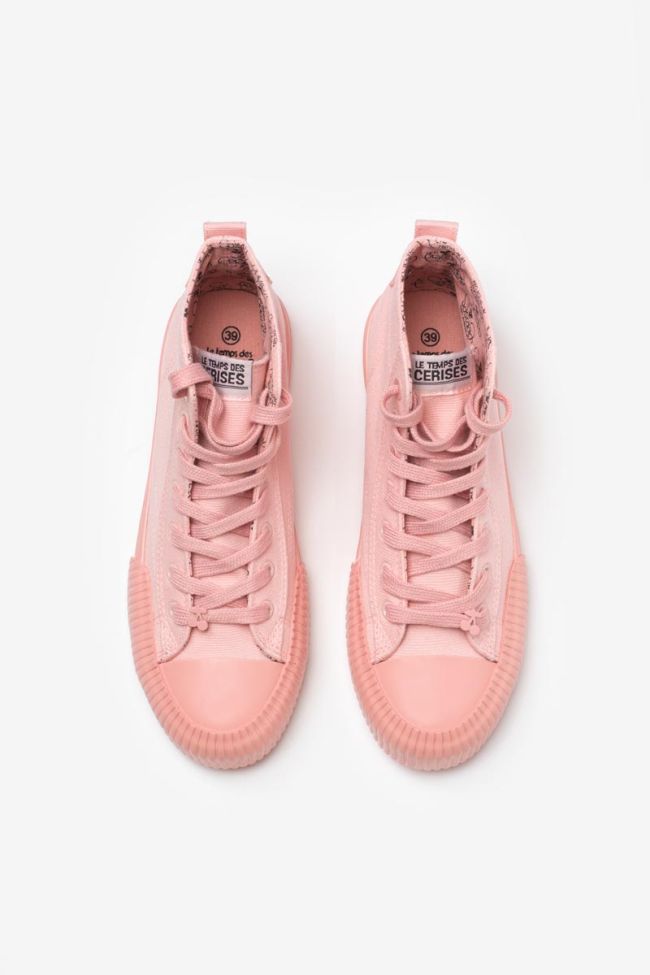 Hohe Sneakers Harlo in Rosa