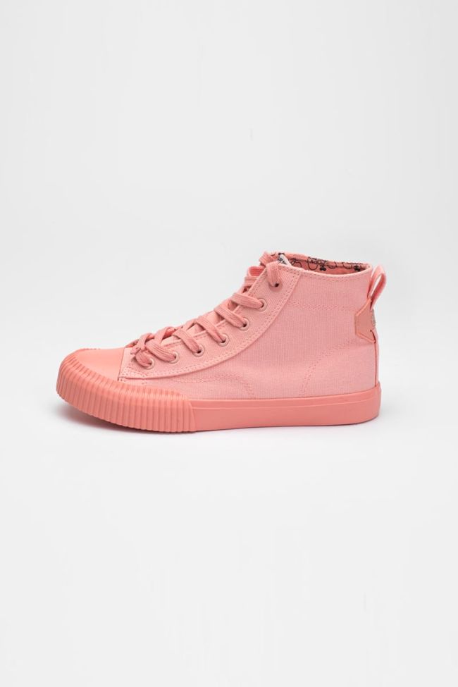 Hohe Sneakers Harlo in Rosa