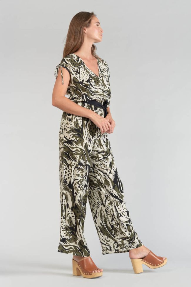 Jumpsuit Heloise mit Dschungelmuster