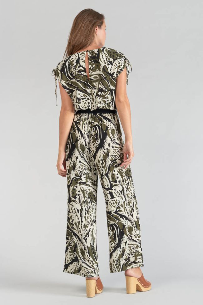 Jumpsuit Heloise mit Dschungelmuster