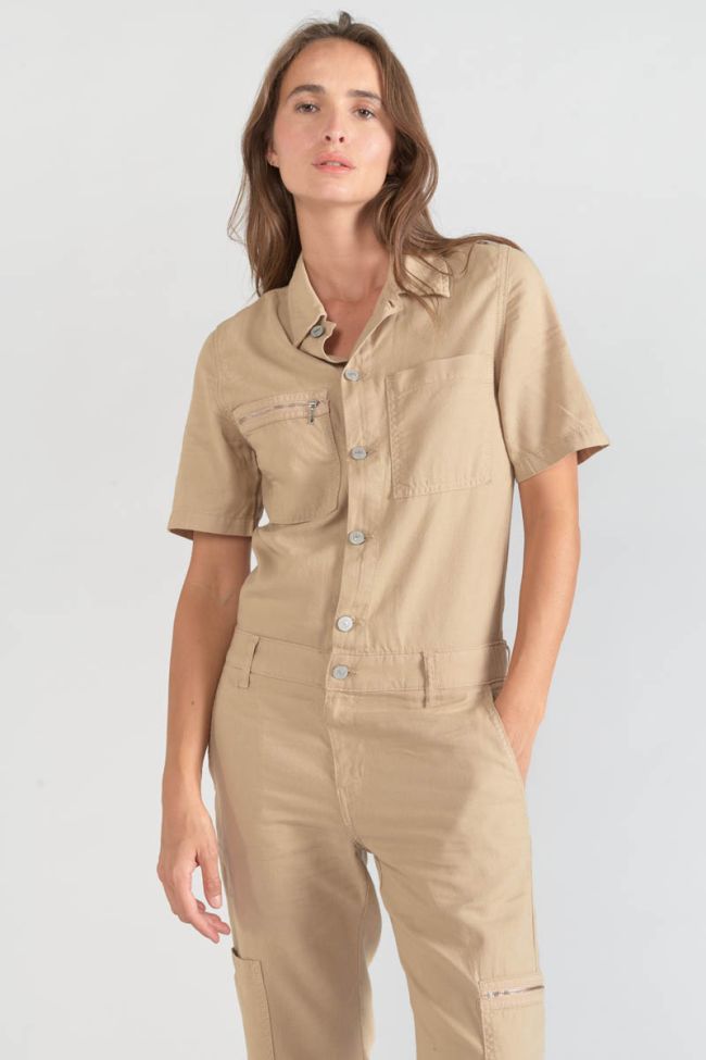 Jumpsuit Luminy in sandbeige