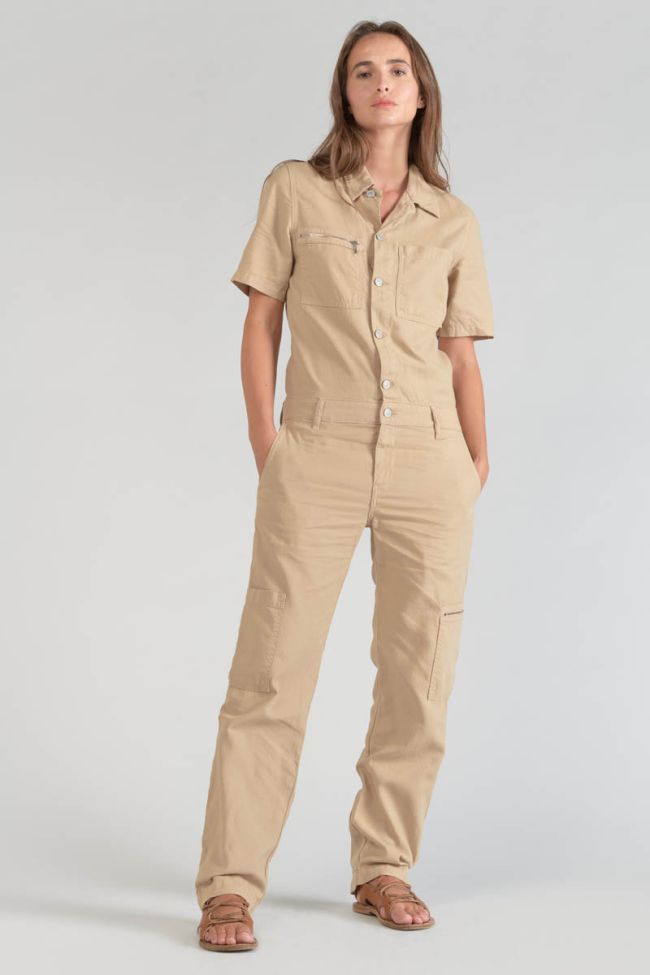 Jumpsuit Luminy in sandbeige