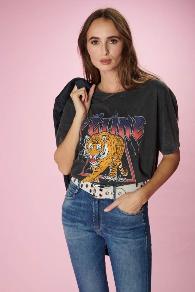 T-Shirt Maryland in verwaschenem Grau