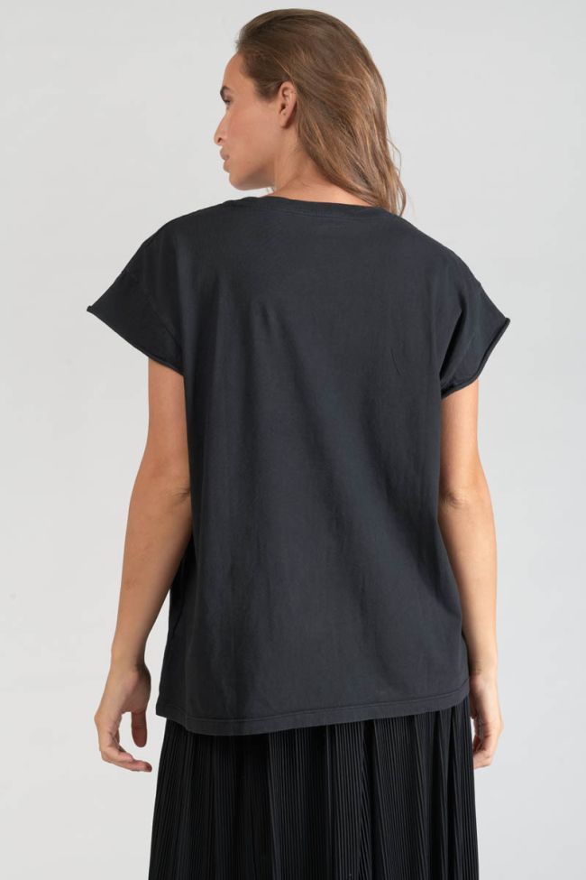 T-Shirt Miya schwarz bedruckt