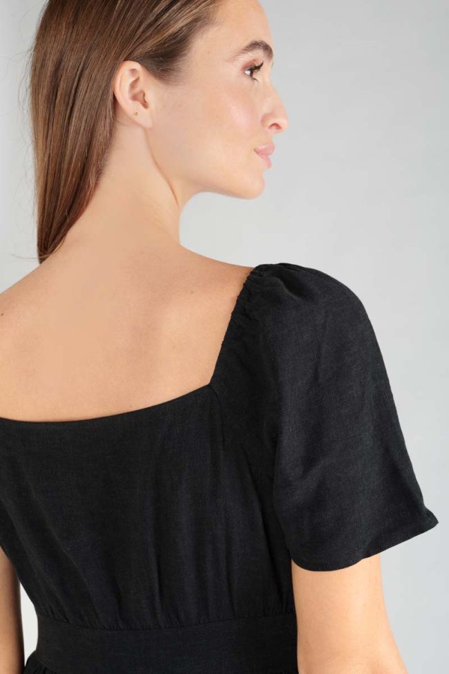 Kleid Nighty in schwarz