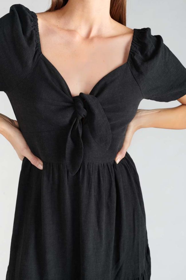 Kleid Nighty in schwarz
