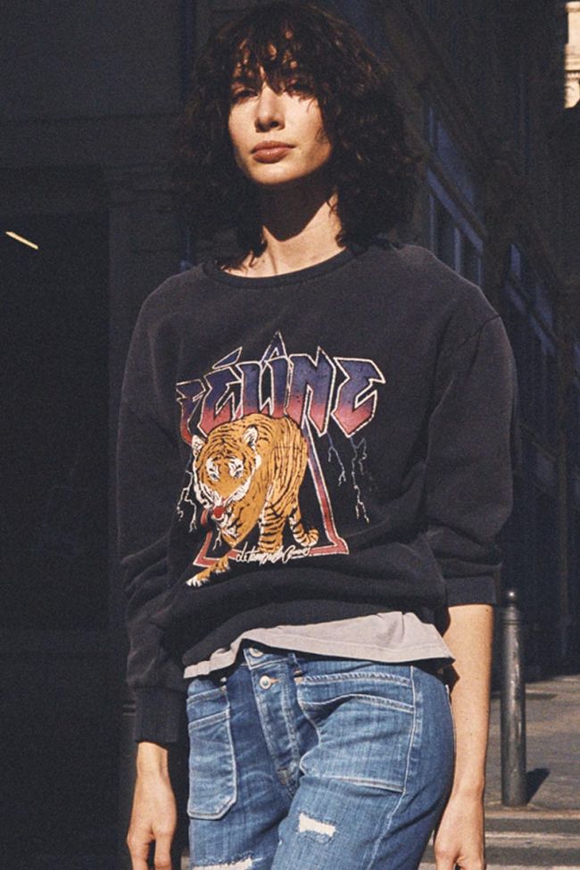 Sweatshirt Nyke in verwaschenem Grau