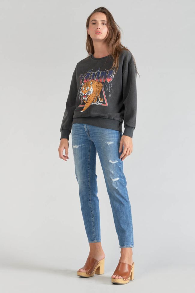 Sweatshirt Nyke in verwaschenem Grau