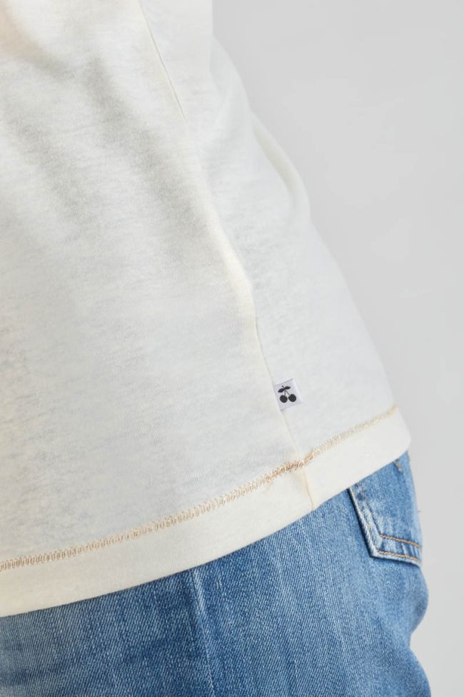 T-Shirt Smalltrame in cremefarben