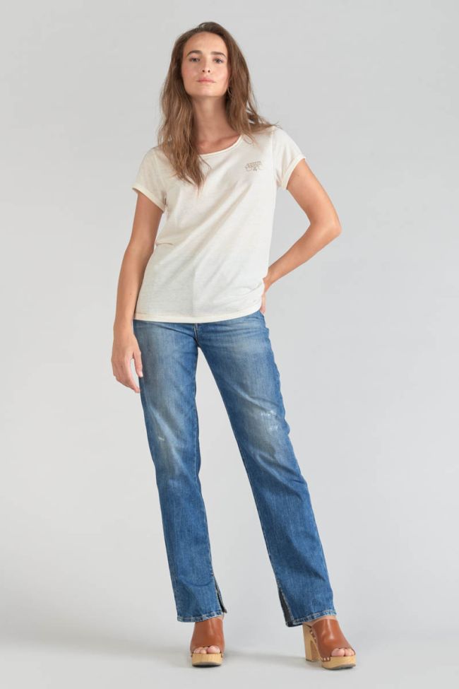 T-Shirt Smalltrame in cremefarben