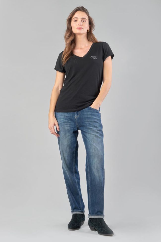 T-shirt Smallvtr in schwarz