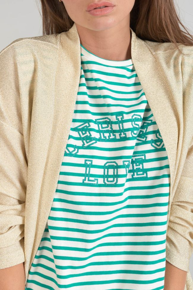 Strickjacke Sobrado goldfarben