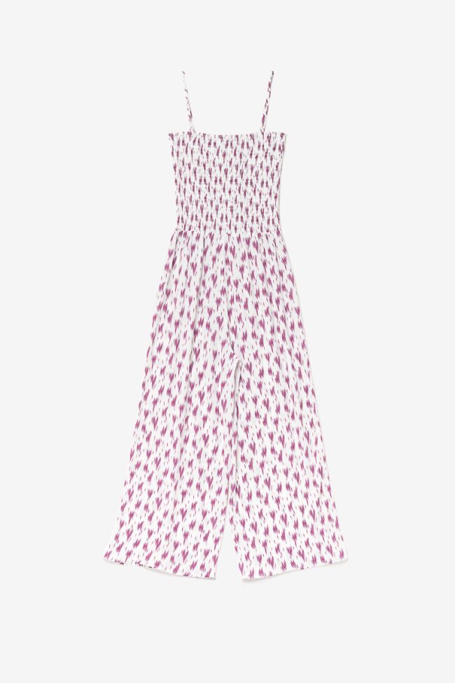 Jumpsuit Dodigi mit violettem Muster