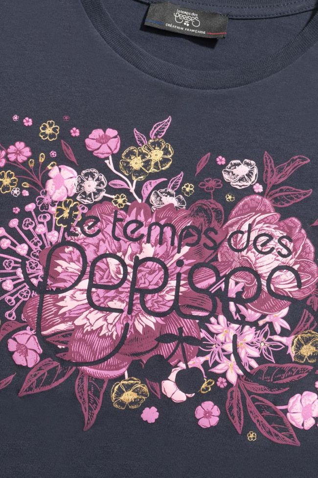 T-shirt Gracygi in blau