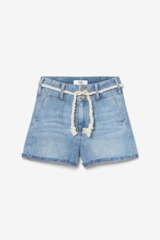 Shorts Loona aus hellblauem Jeansstoff