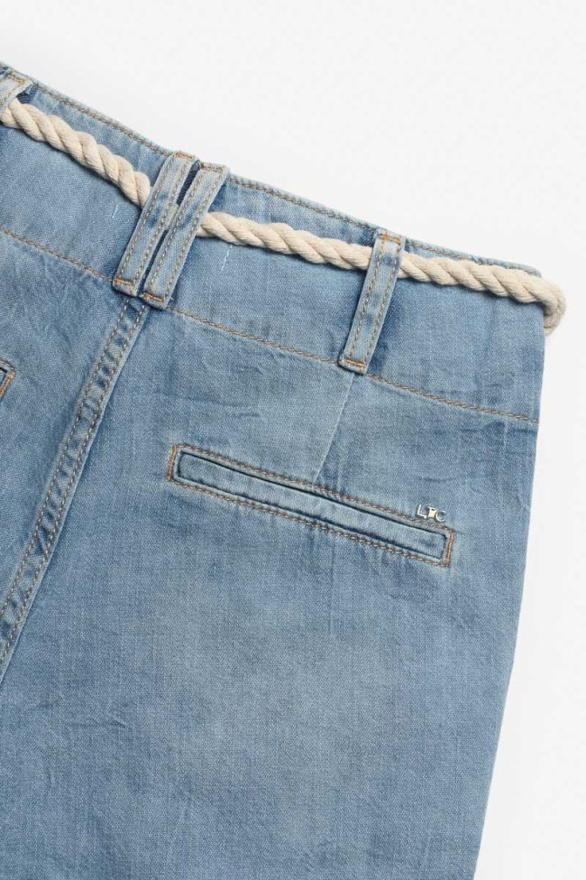 Shorts Loona aus hellblauem Jeansstoff