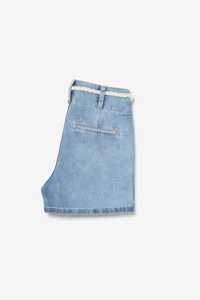 Shorts Loona aus hellblauem Jeansstoff