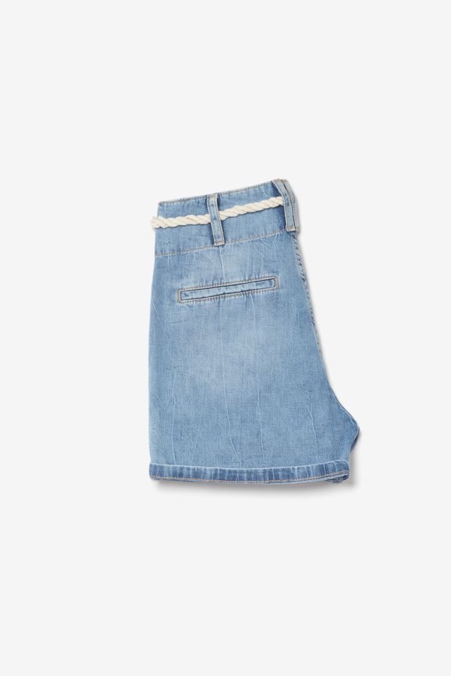 Shorts Loona aus hellblauem Jeansstoff
