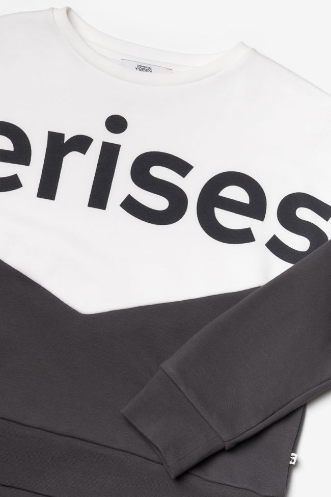 Sweatshirt Nelagi zweifarbig