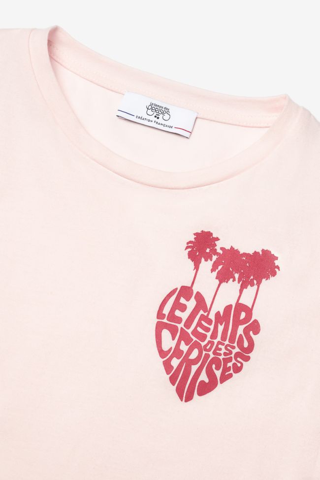 T-Shirt Palmagi in hellrosa