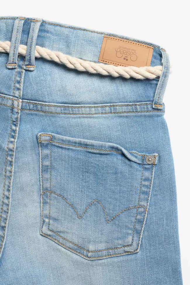 Jeans regular Precia 7/8 destroy blau Nr.4
