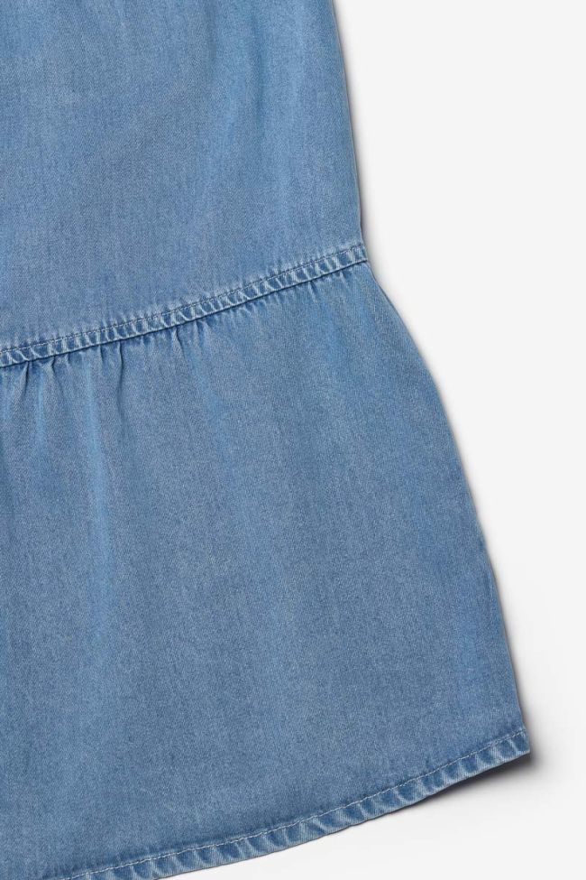 Kleid Sunogi aus Tencel in Denimblau