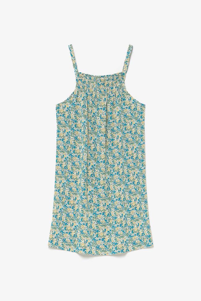 Kleid Tategi mit grünem Blumenmuster