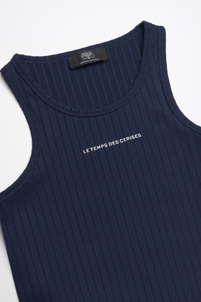 Kurzes Top Vikengi Nachtblau