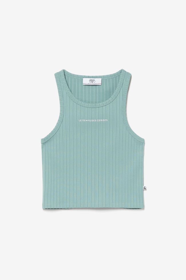 Kurzes Top Vikengi Wassergrün