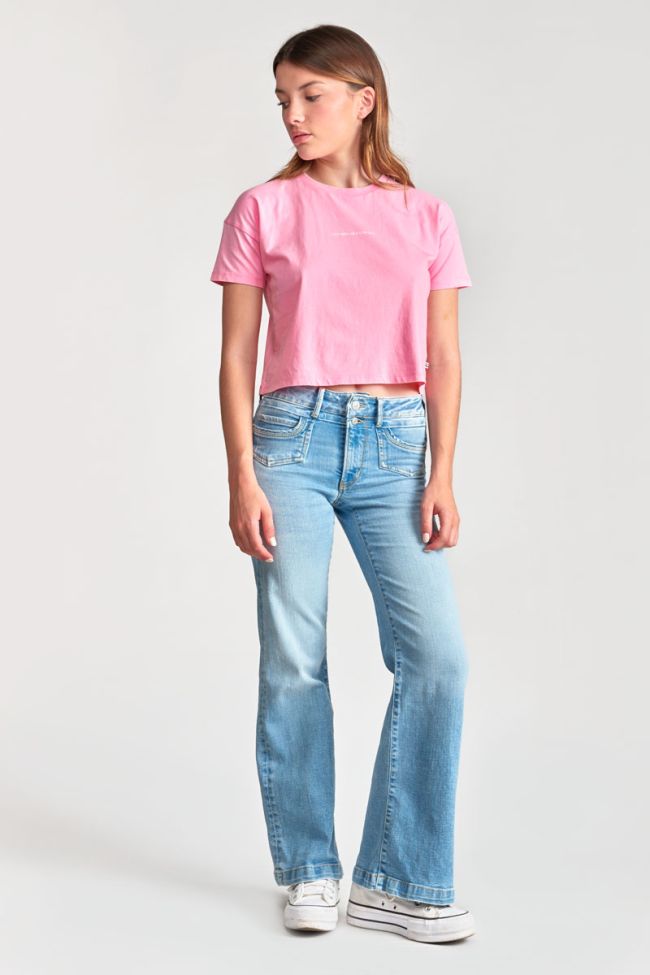 T-shirt Vinagi in rosa
