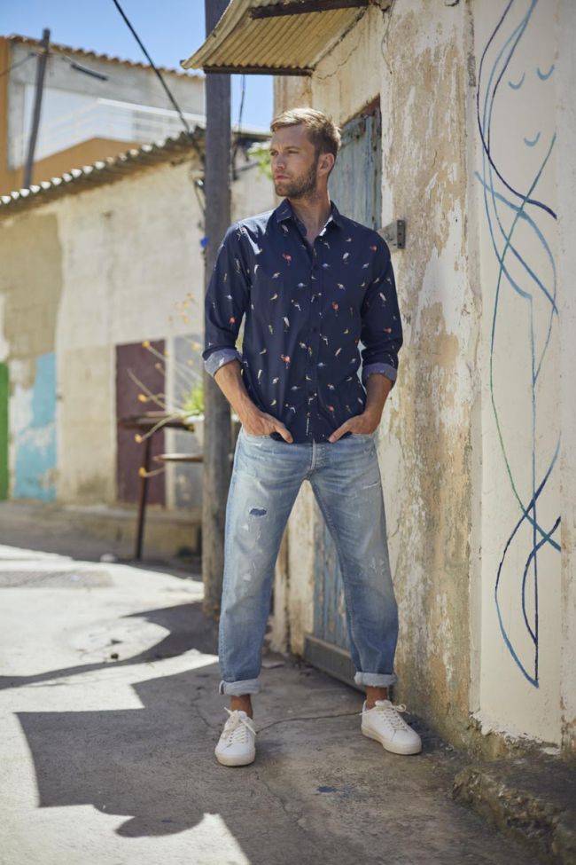 Hemd Birdy mit Vogelmotiv