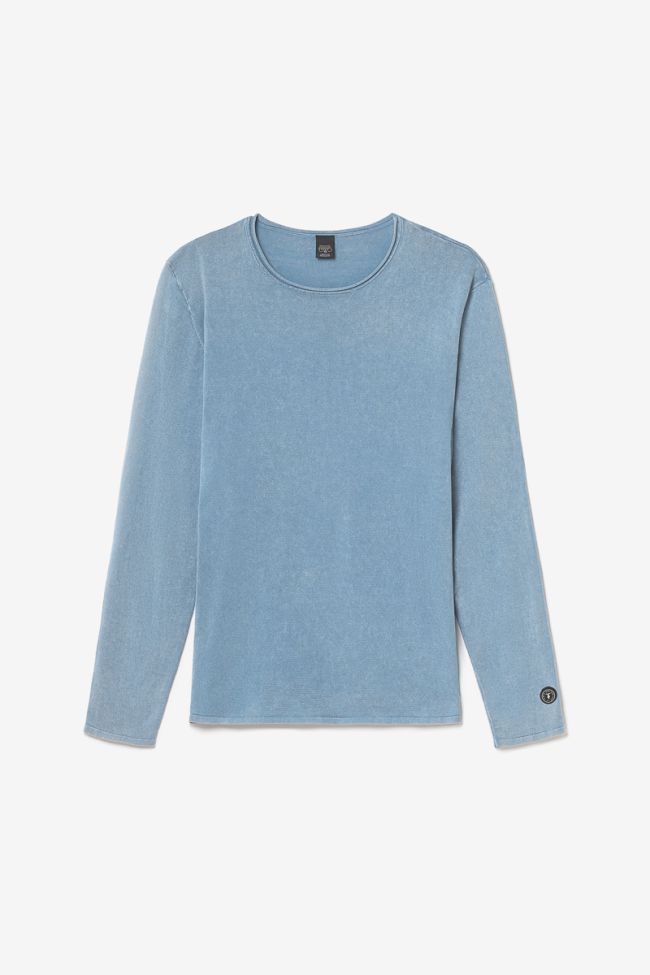 Pullover Bivor in verwaschenem Blau-Grau