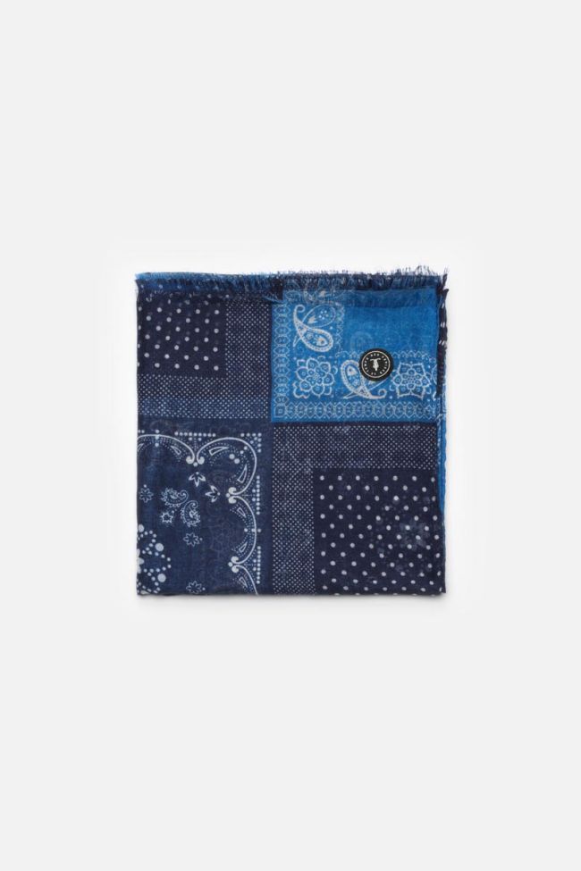 Halstuch Brite mit Paisley-Muster in Blau
