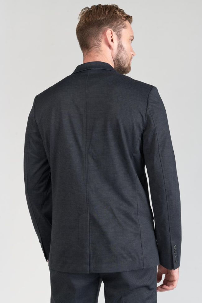 Blazer Cinel in schwarz meliert blau