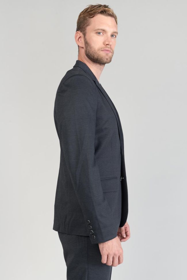 Blazer Cinel in schwarz meliert blau