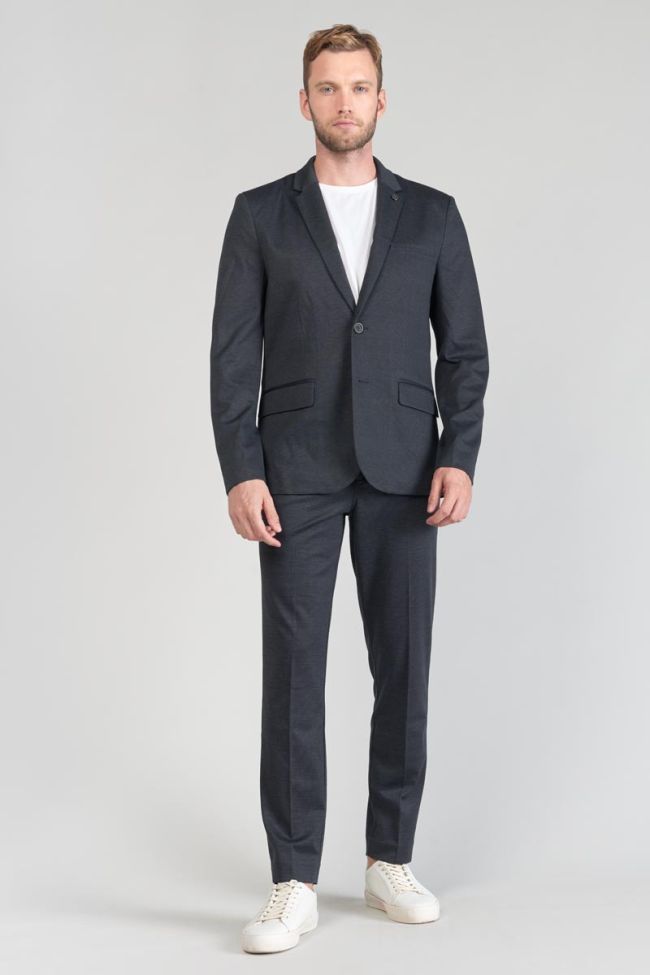 Blazer Cinel in schwarz meliert blau