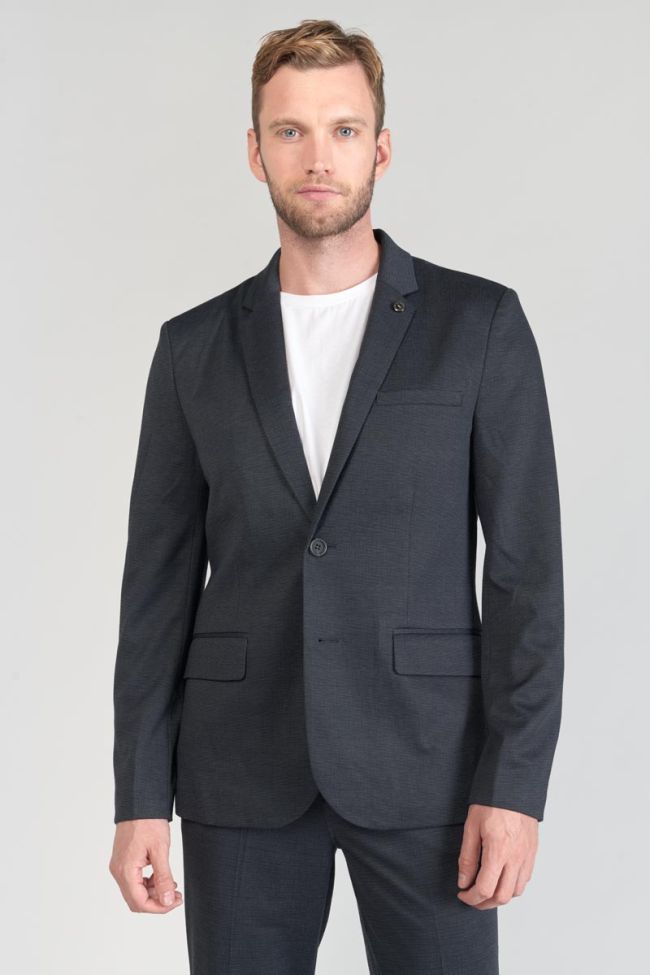 Blazer Cinel in schwarz meliert blau