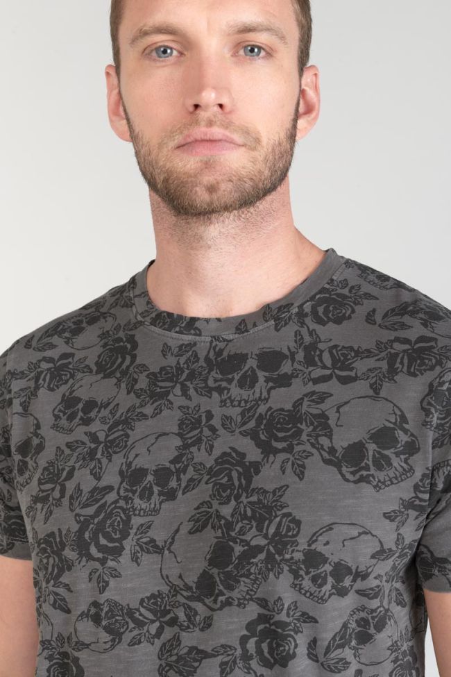 T-Shirt Facto in Grau und Schwarz